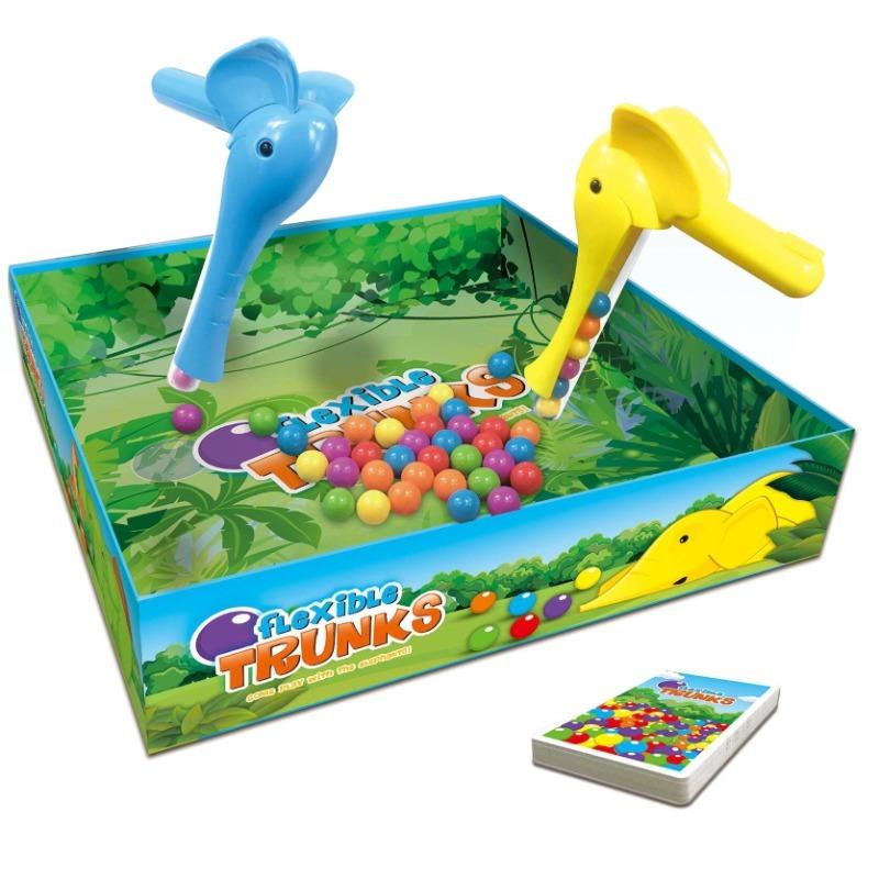 Buy 1 Get 1 Elephant Bead Card Game + Frog Turntable Game