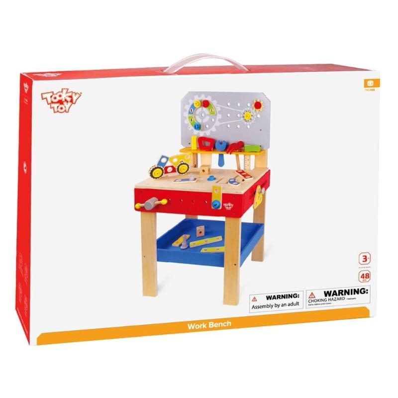 توكي توي - مجموعة طاولة اللعب الخشبية