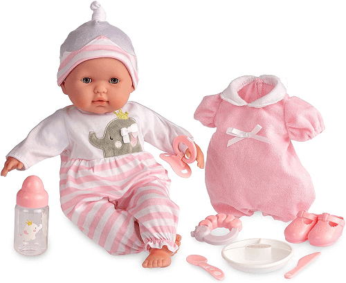 JC Toys Berenguer Boutique Pink Baby Doll