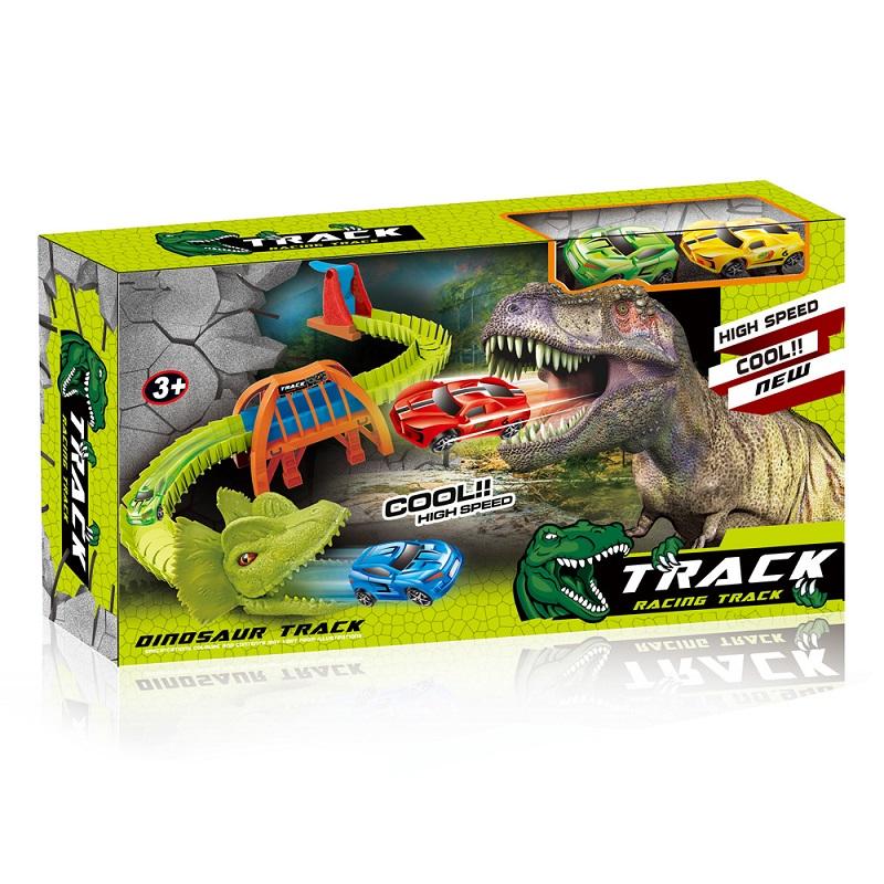 Dino Track Car Racing Set