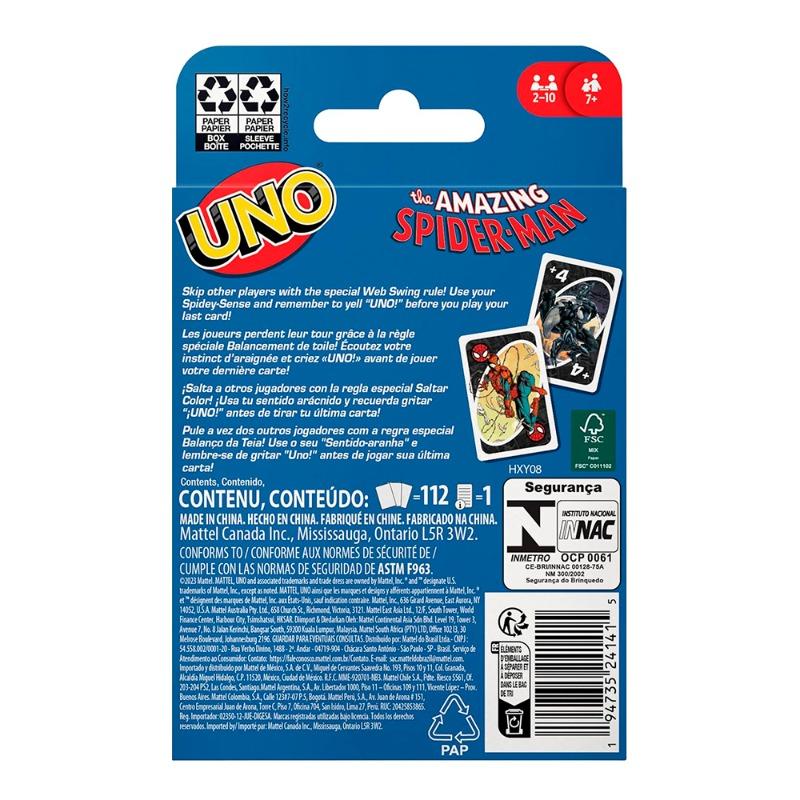 بطاقات أونو ذا أميزنج سبايدر مان