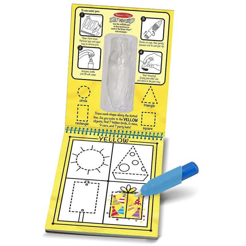 Melissa and Doug Geometric shapes WOW Water Reveal