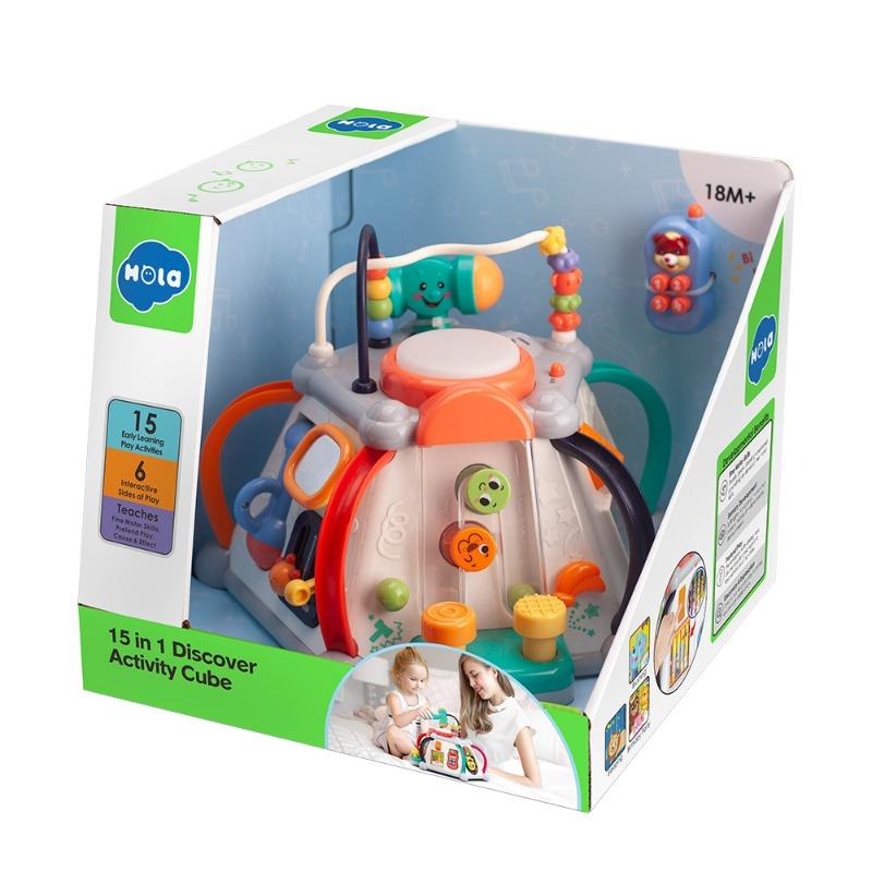 Hola 15-in-1 Discover Activity Cube