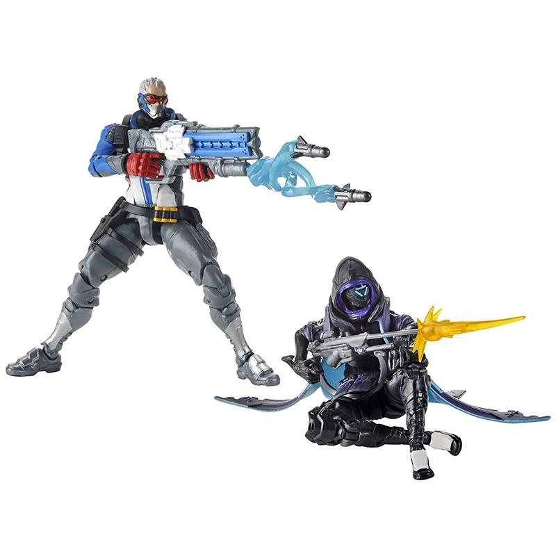 Overwatch Ultimates Series Soldier 76 and Shrike (Ana) Skin Dual Pack 6 Inch