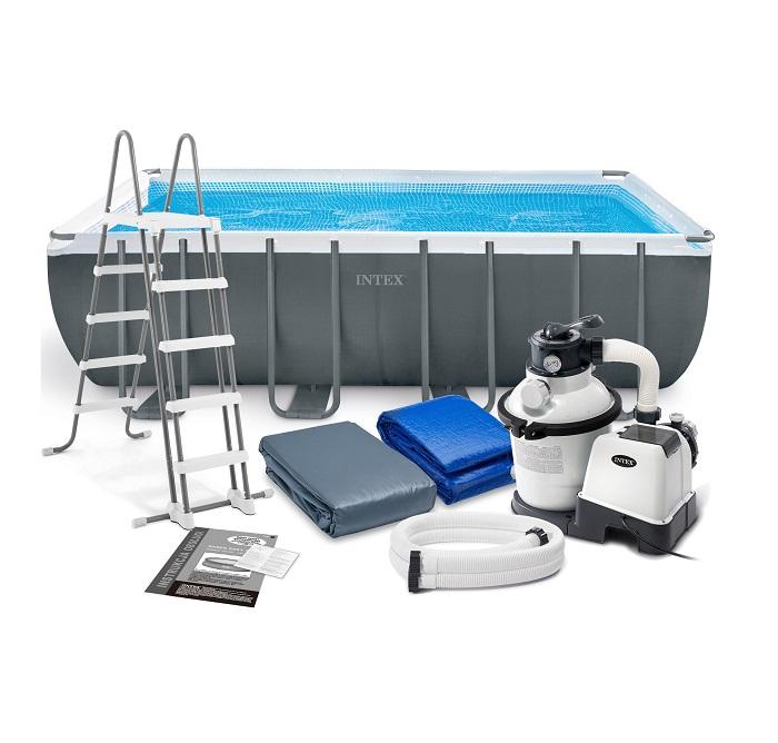 Intex Ultra Xtrtm Frame Rectangular Pool Set