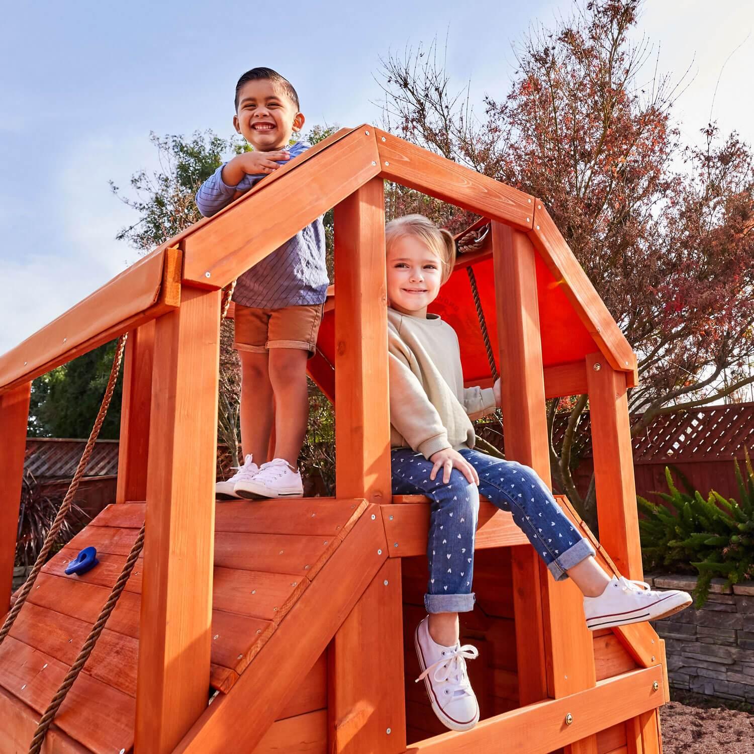 Little Tikes Real Wood Adventures Climb House