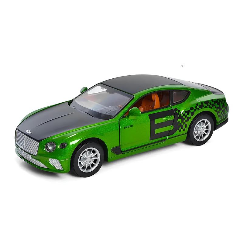 سيارة بنتلي كونتيننتال دايكاست سحب للخلف مقياس 1:22