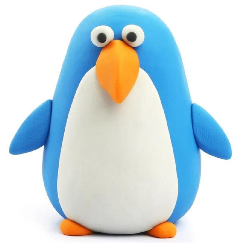 Hey Clay DIY Birds Plastic Modelling Air Dry Clay Kit - 6pcs