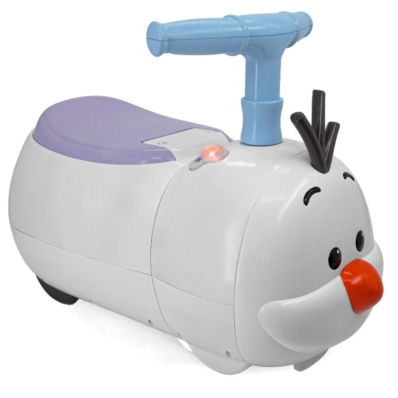 Kiddie Land Zoom Zoom Olaf Ride-On Car with Sounds and Lights