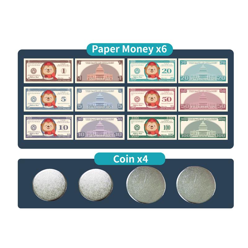 Electronic Piggy Bank Saving Money - Blue