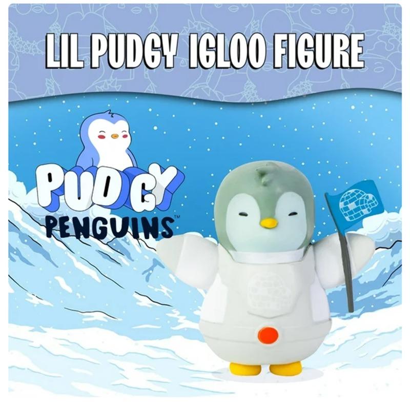 مجسمات بطاريق بودجي كوخ الإسكيمو أشكال متعددة 1 قطعة