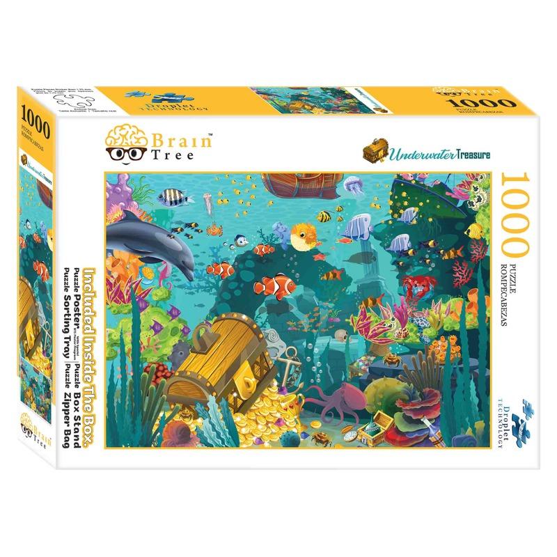 Brain Tree Underwater Treasure Puzzle 1000 Pcs