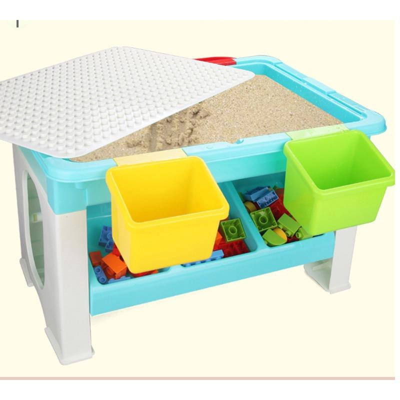 كيكيبي طاولة مكعبات بناء مكونة من 69 قطعة