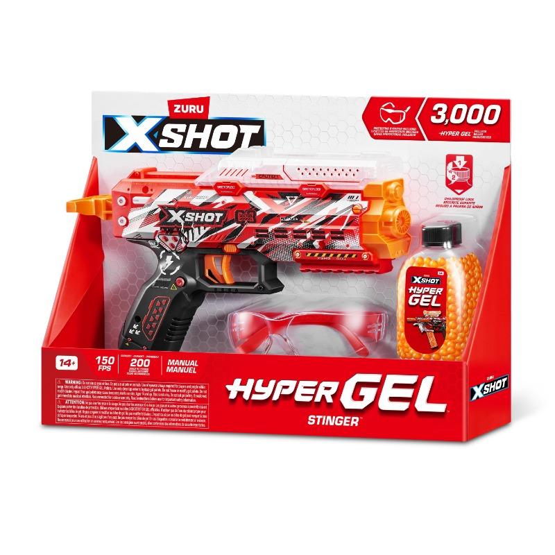 X-Shot Hyper Gel Toy Pistol X Mini Blaster 3000 Rounds