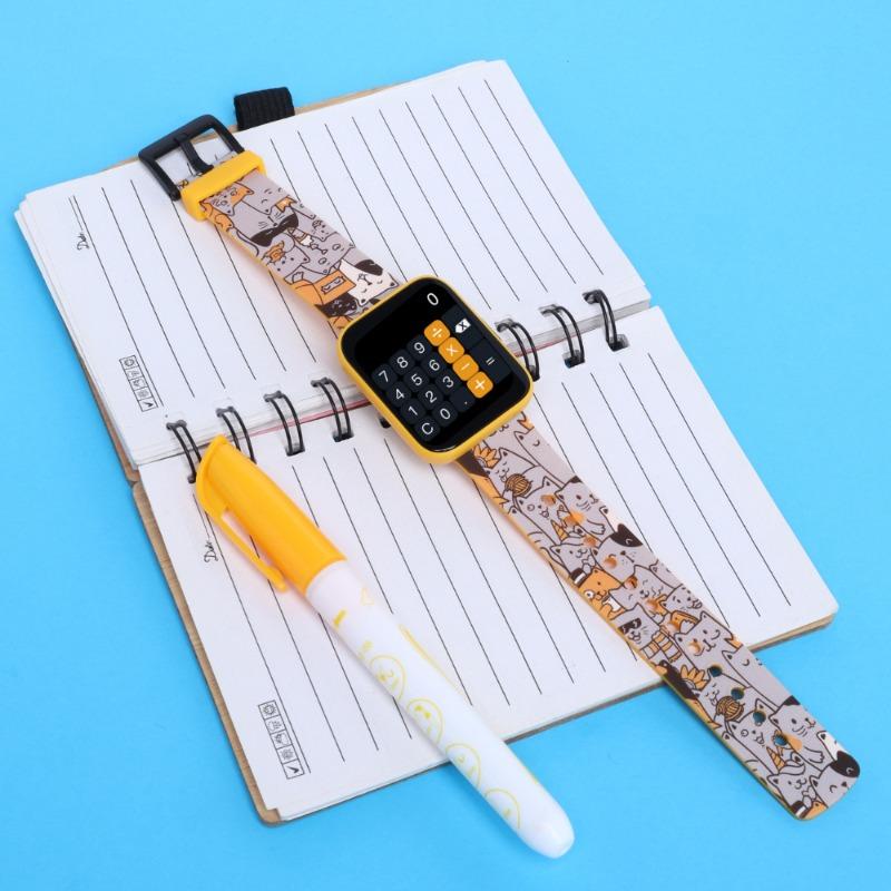 WatchOut Champion Kids & Teens Smartwatch with Habit Building, Heart Rate, Activity Track, 22 Sports Mode, Waterproof, Class Lock (Sunshine Yellow)