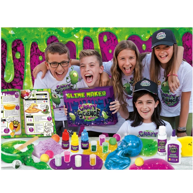 Lisciani Crazy Science Doctor Slime's Big Laboratory - 100 Experiments with Slime