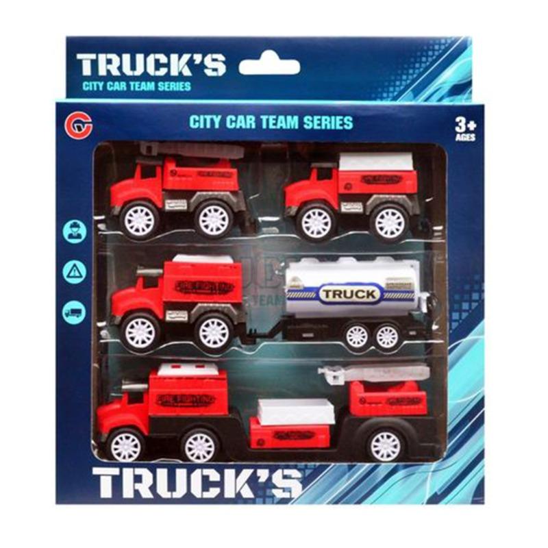 Fire Truck Set Red