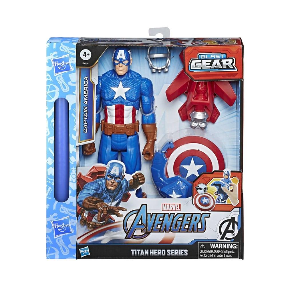 Marvel Avengers Titan Hero Series Blast Gear Captain America