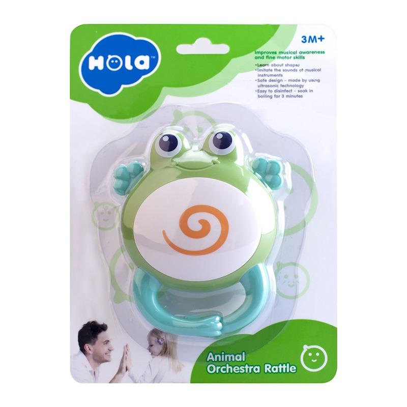 Hola - Rattle Teething & Orchestra Rattle Frog
