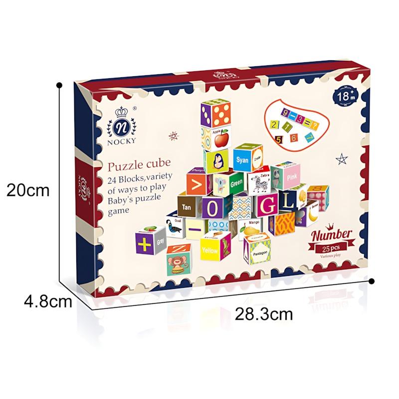 Nocky Puzzle Cube - 24pcs