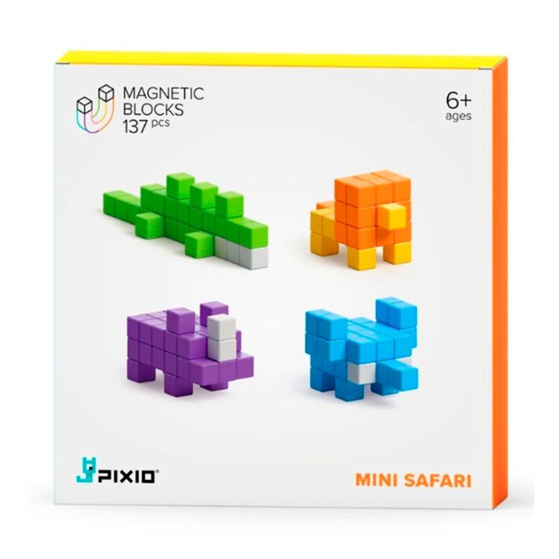 PIXIO Mini Safari - 137 Magnetic blocks