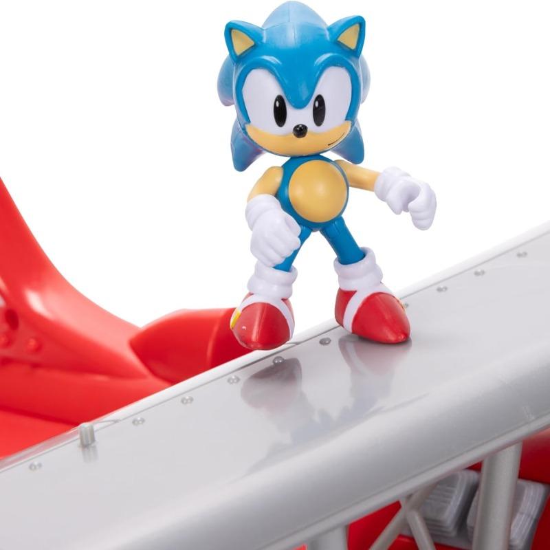 سونيك ذا هيدج هوج تورنادو - مجموعة اللعب سونيك تورنادو ذات السطحين 2.5 بوصة