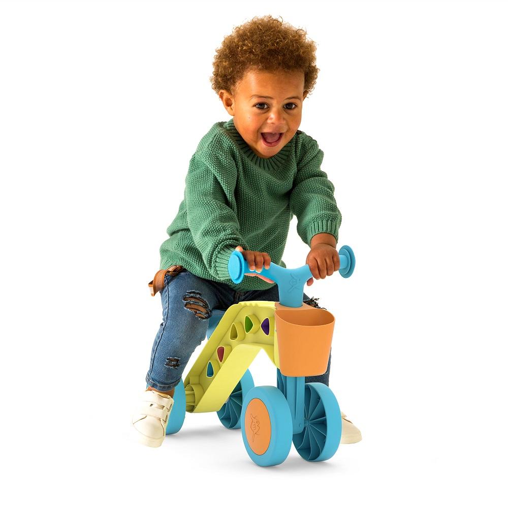 تشيلافيش - دراجة اتسي بيتسي بلوك - أصفر وأزرق فاتح