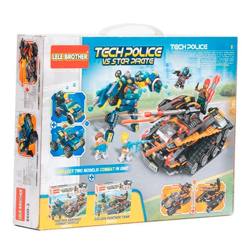 Lele Brother Tech Police VS Star Pirate - 401 pcs