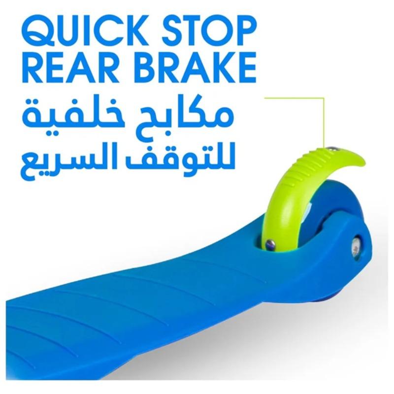 Madd Gear Zycom Zipper Scooter w/Helmet Blue/Green