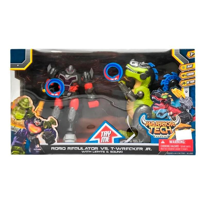 وريور تك - تي ريكر جي آر آند روبو ريجولاتر مع أضواء وأصوات ألوان متعددة