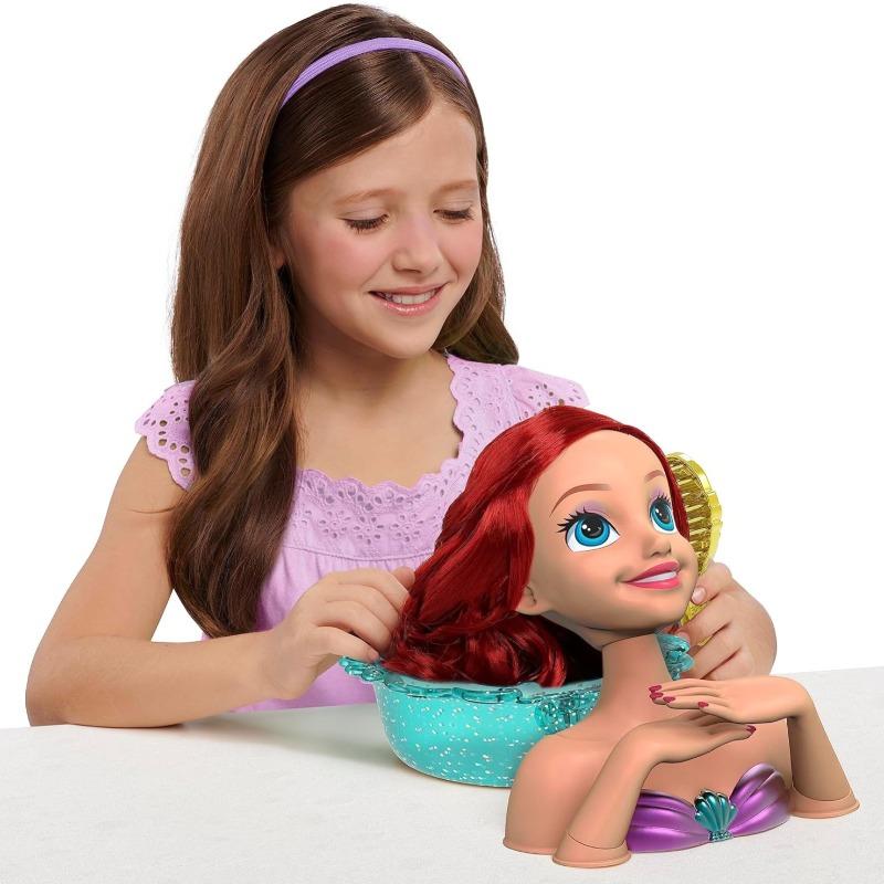 Disney Princess Shimmer Spa Ariel Hair Styling Set 20 Piece