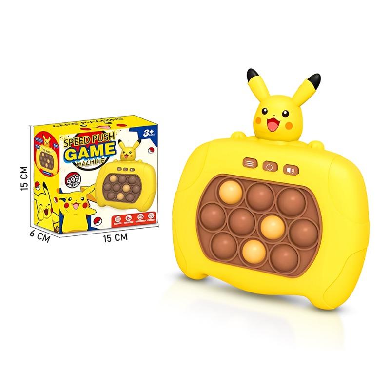 Quick Push Pop It Hand Held Pikachu Electronic Game