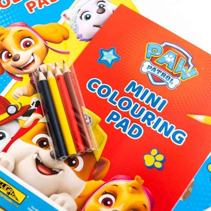 Paw Patrol Mini Colouring Pad