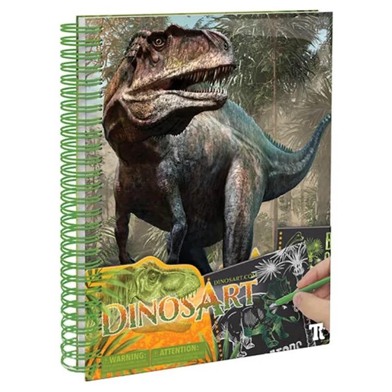 Dinos Art Creative Book - Scratch And Sketch