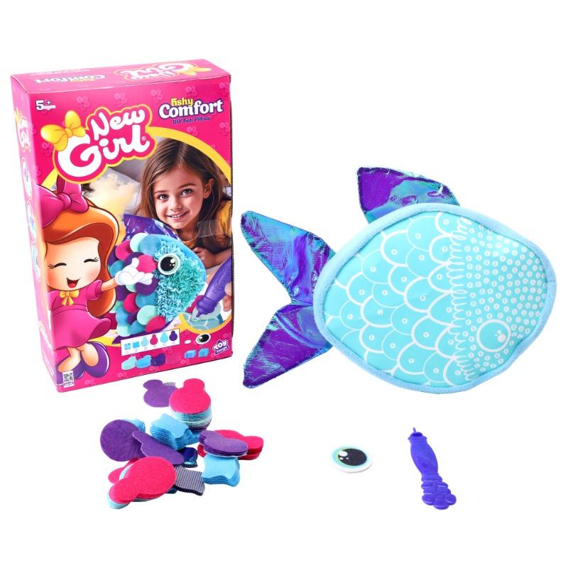 New Girl DIY Pillow - Comfort Fishy