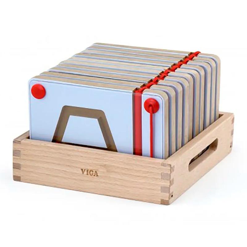 VIGA - Magnetic Writing Board Number 10 Pcs