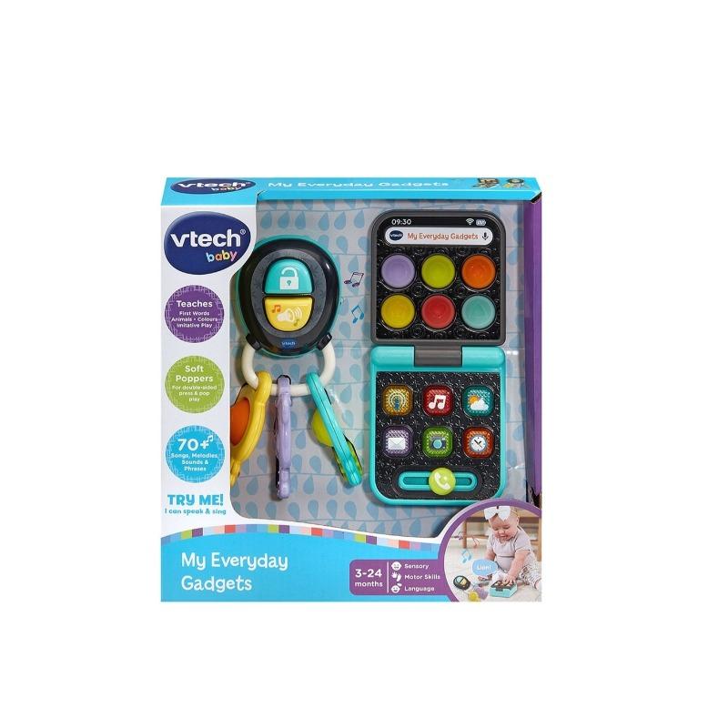 VTech Folding Phone & Keys Babys First Gadget Set with Light Up Buttons