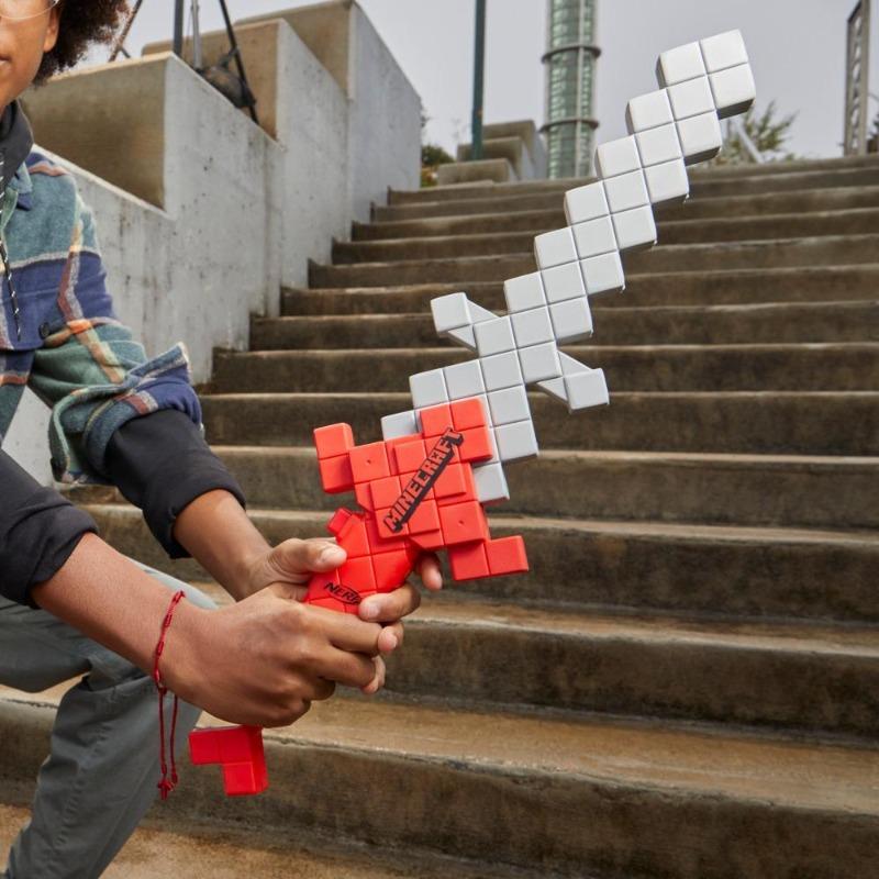 نيرف - سيف ماينكرافت هارتستيلر 4 سهام إسفنجية إيليتدارت بلاستر