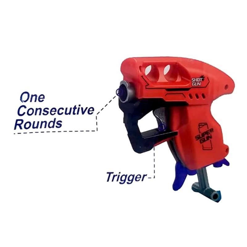 Chamdol Soft Toy Gun (With 4 Bullets)