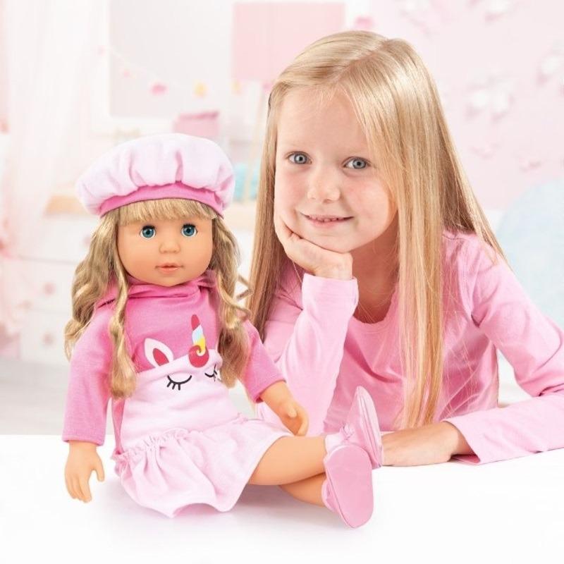 Bayer Charlene Doll Unicorn With laugh And Kiss Sounds