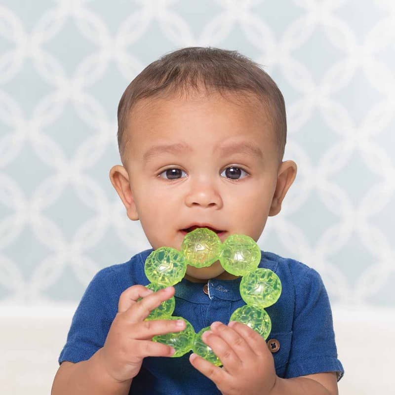 Infantino Water Teether Green