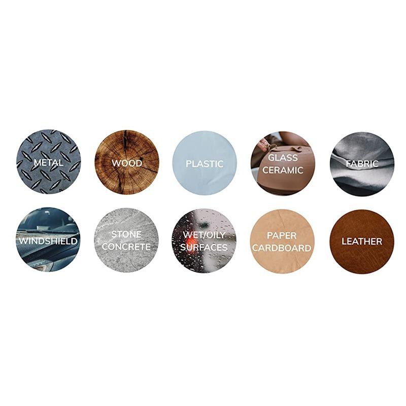 يوني بوسكا - مجموعة أقلام التلوين والرسم على الأسطح 8 ألوان