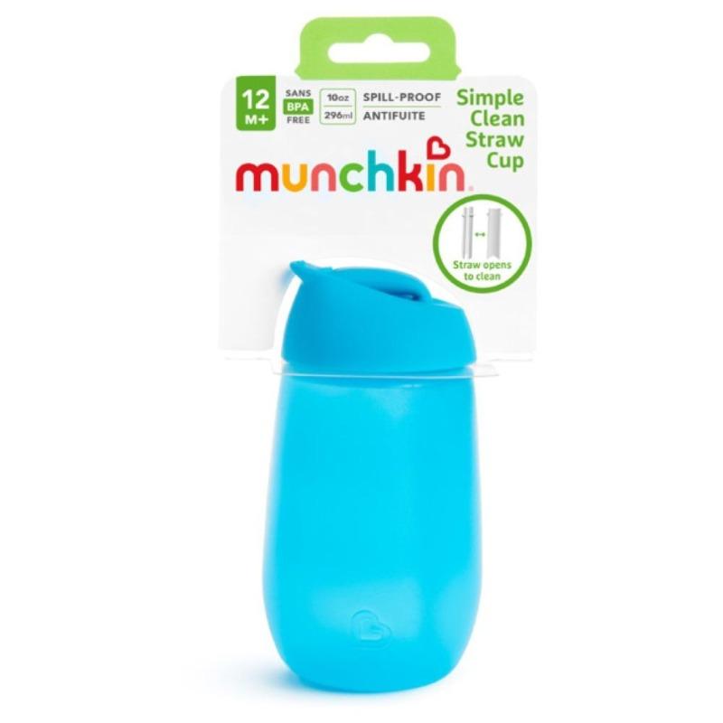 Munchkin Simple Clean Straw Cup 300ml Blue