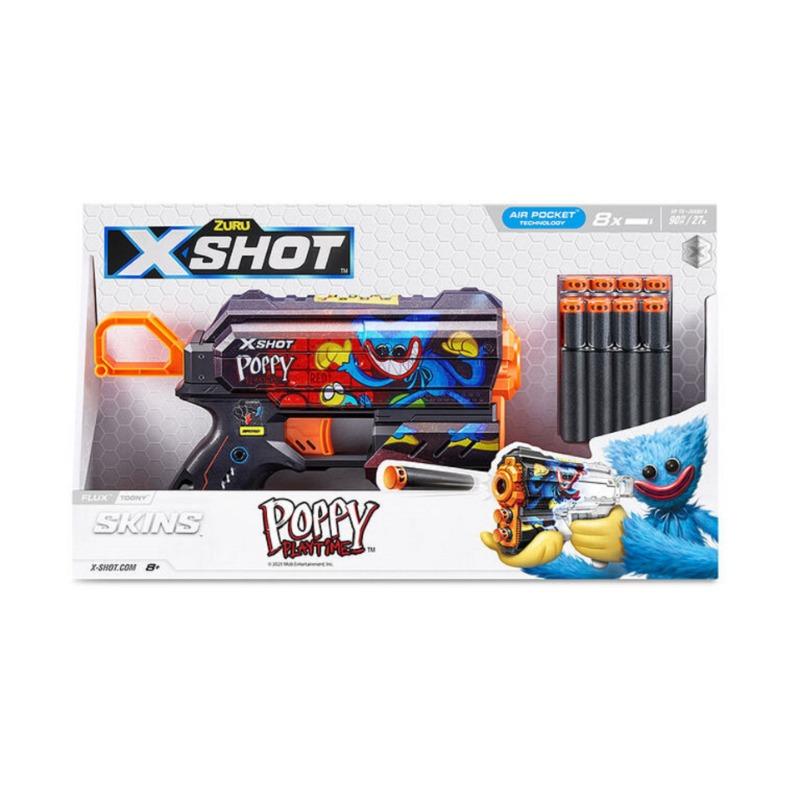 X-Shot Kenz Flux Tony 8 Toy Shotgun-Multi Color