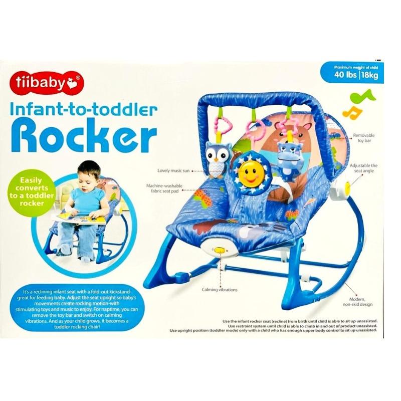 Tiibaby Baby Rocking Chair With Music