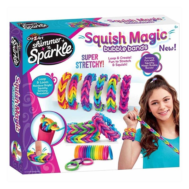 Shimmer N Sparkle Squish Magic Bubble Bands