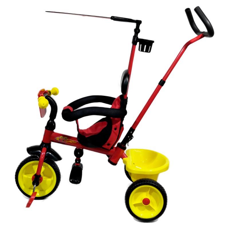 دراجة ثلاثية سترول آند ترايك 3 في 1 بتصميم شخصيات كارز