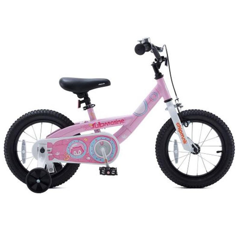 Chipmunk Submarine Children Bicycle 12 Inches - Pink