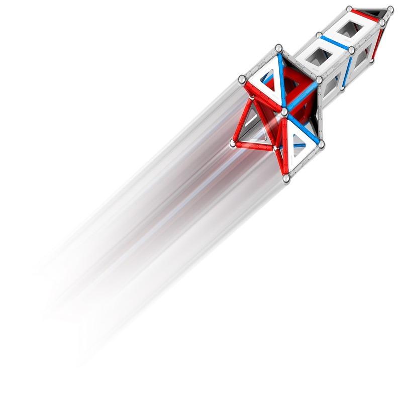 Geomag Classic Panels Recycled Nasa Rocket Sp - 103 Pcs