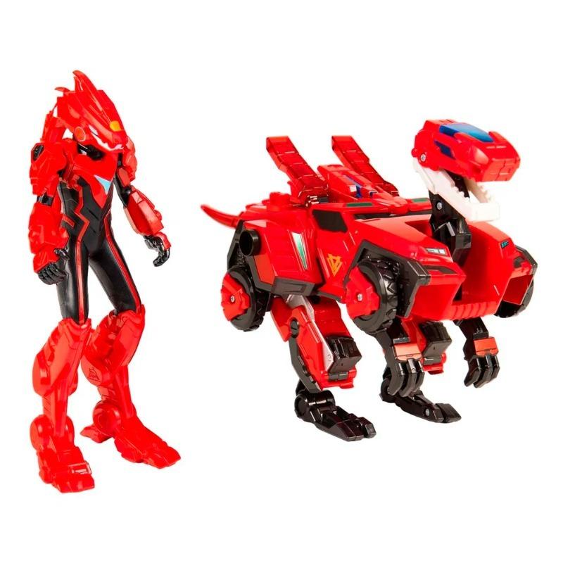 Dino Transformer + Action Figure Bundle
